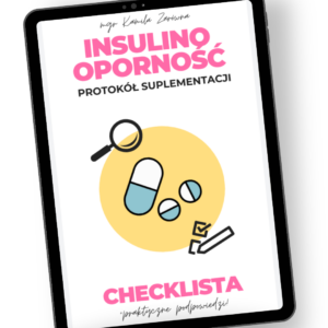 Ebook Insulinooporność: Protokół Suplementacji
