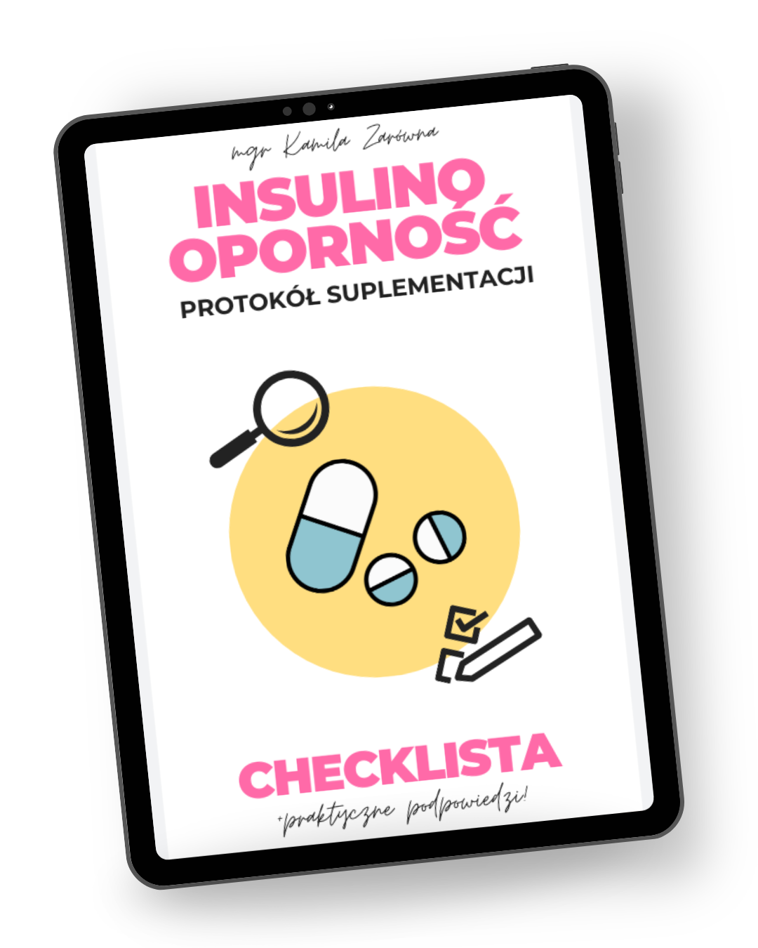 Ebook Insulinooporność: Protokół Suplementacji